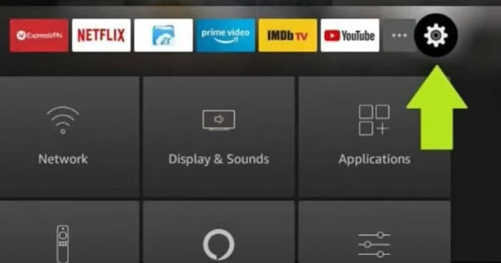 Icon of Setting in Firestick